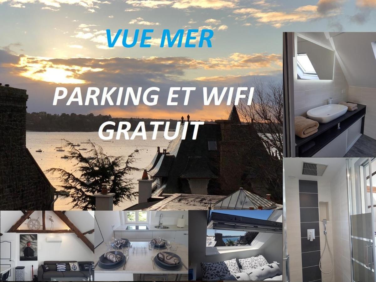 Logement Entier Saint Malo Vue Mer, Proche Ferry, Commerces Et Plage Solidor 50 M Kültér fotó