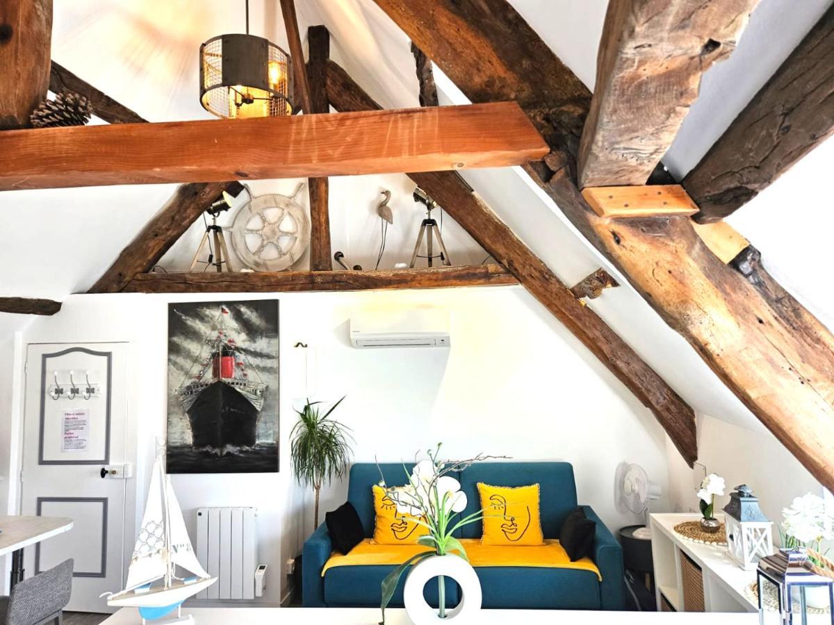Logement Entier Saint Malo Vue Mer, Proche Ferry, Commerces Et Plage Solidor 50 M Kültér fotó