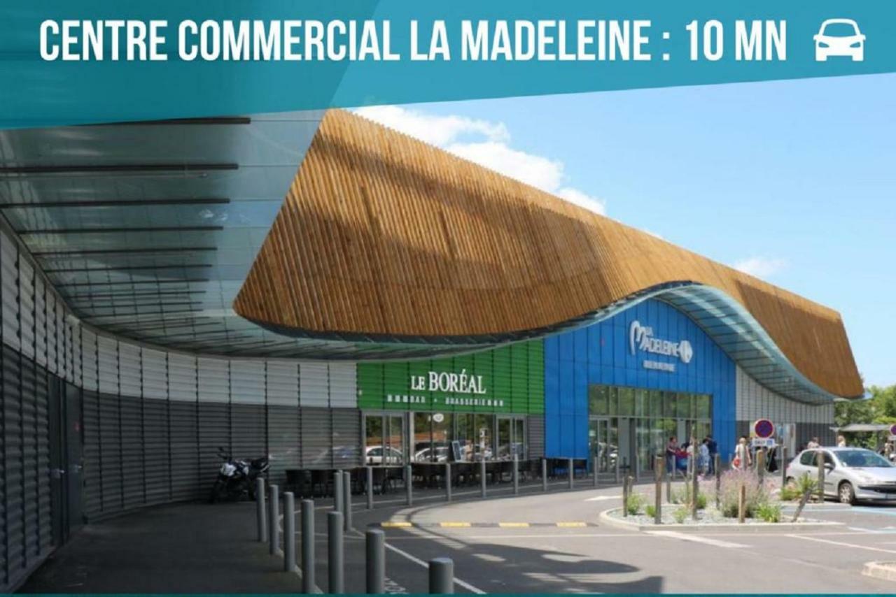 Logement Entier Saint Malo Vue Mer, Proche Ferry, Commerces Et Plage Solidor 50 M Kültér fotó